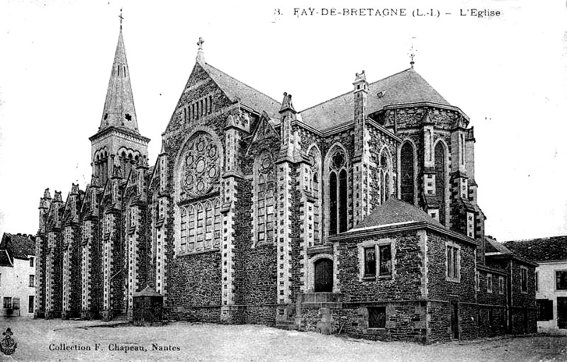 Eglise de Fay-de-Bretagne (anciennement en Bretagne).
