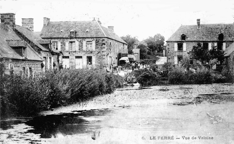 Ville de Ferr (Bretagne).