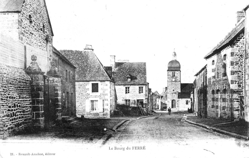 Ville de Ferr (Bretagne).