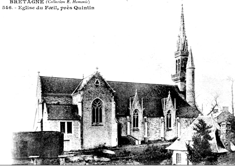 Eglise de Le Foeil (Bretagne).
