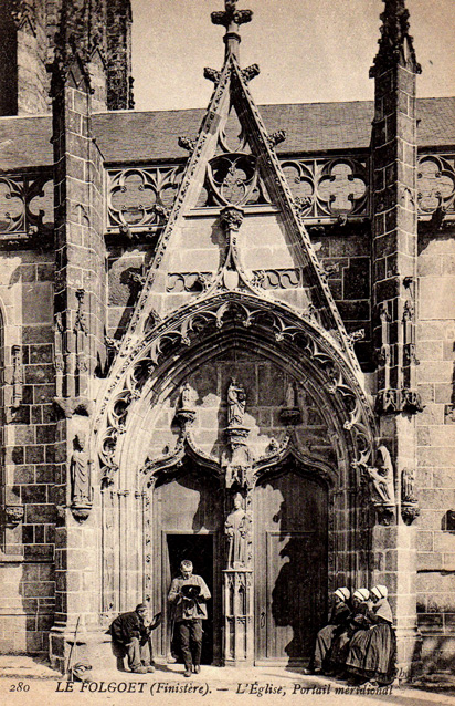 Portail mridional de Notre-Dame du Folgot
