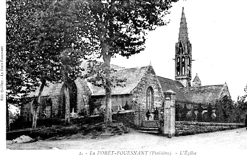 Eglise de La Fort-Fouesnant (Bretagne).