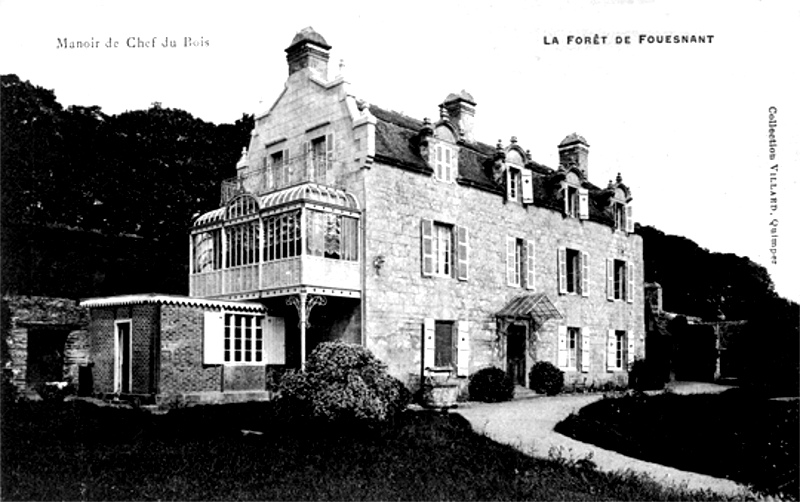 Manoir de La Fort-Fouesnant (Bretagne).