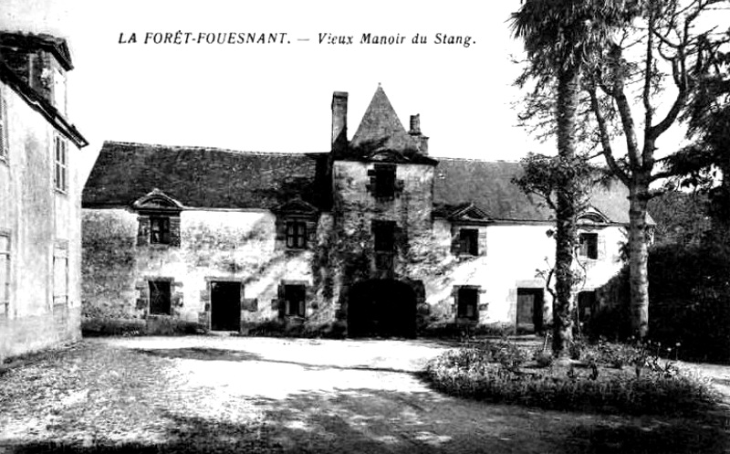 Manoir de La Fort-Fouesnant (Bretagne).