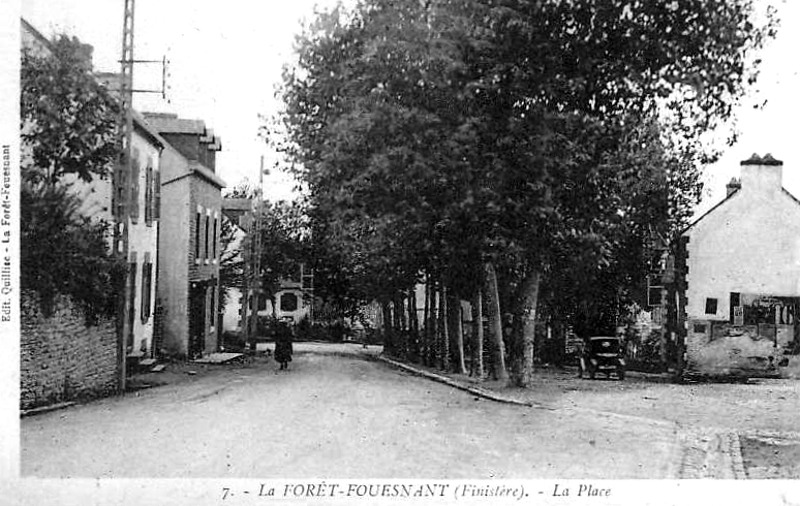 Ville de La Fort-Fouesnant (Bretagne).