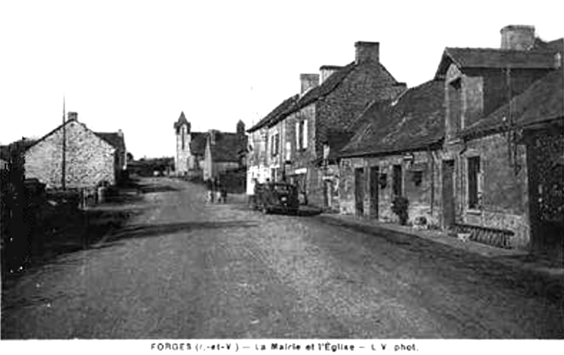 Ville de Forges-la-Fort (Bretagne).