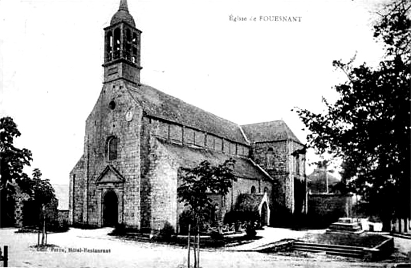 Eglise de Fouesnant (Bretagne).