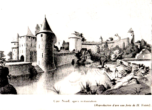 Chateau de Fougeres (Bretagne).