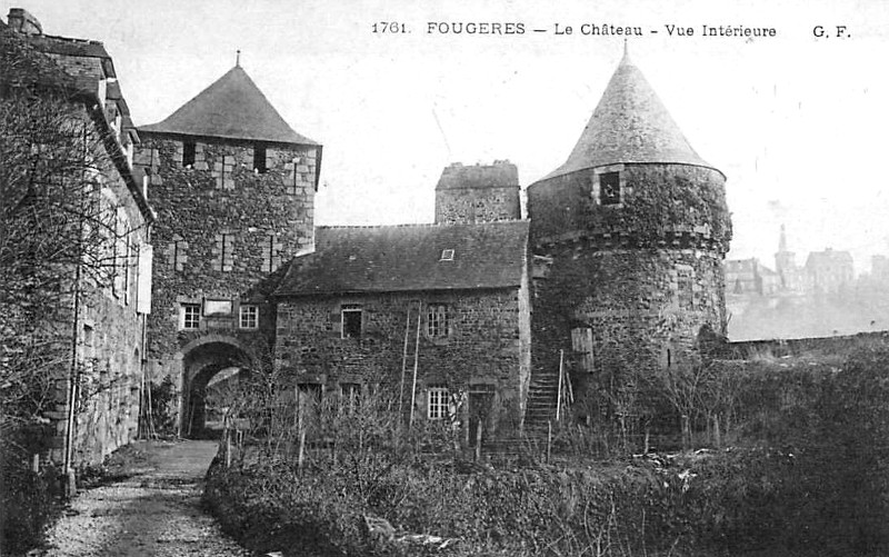Chteau de Fougres (Bretagne).
