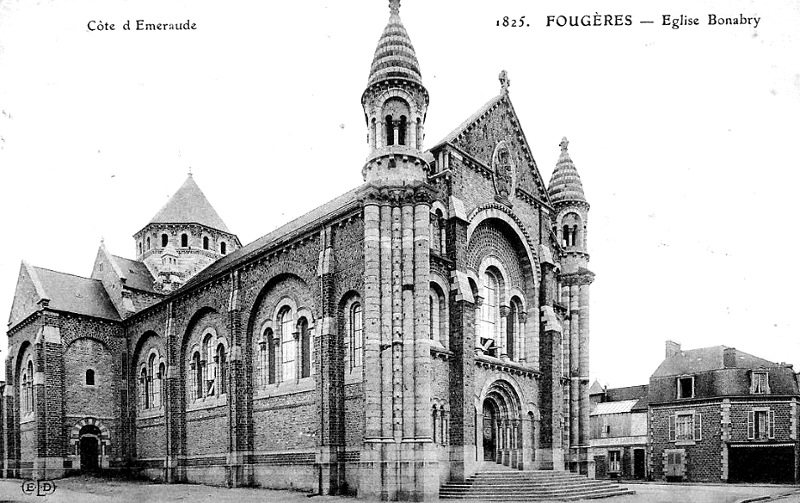 Eglise Bonabry en Fougres (Bretagne).