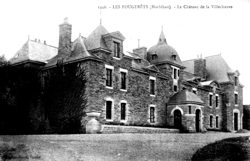 Château des Fougerêts (Bretagne).