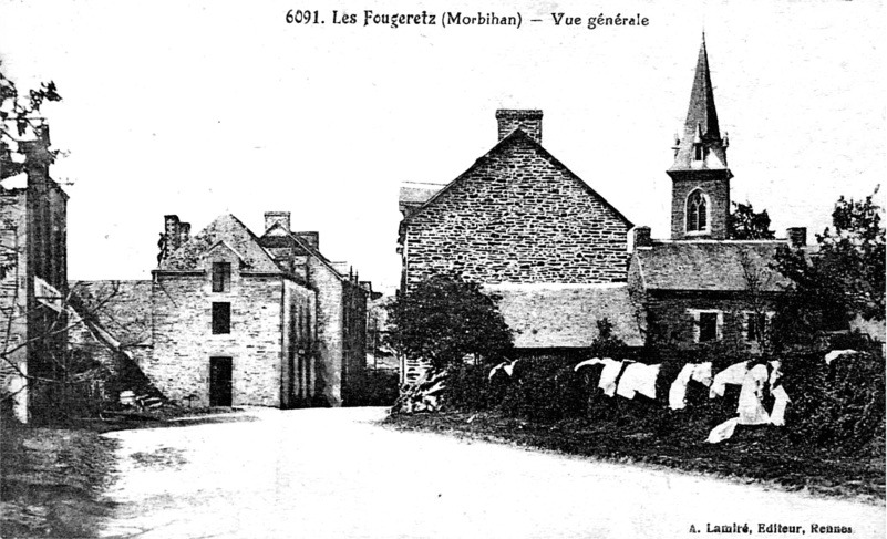 Ville des Fougerêts (Bretagne).