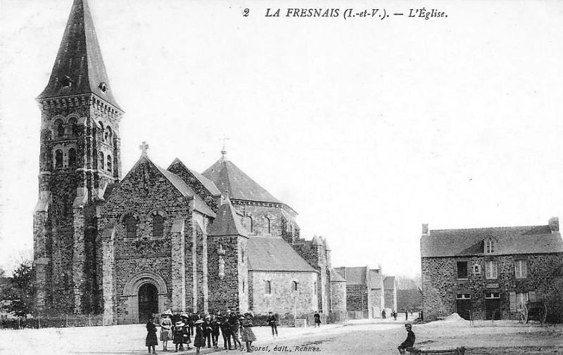 Eglise de la Fresnais (Bretagne).