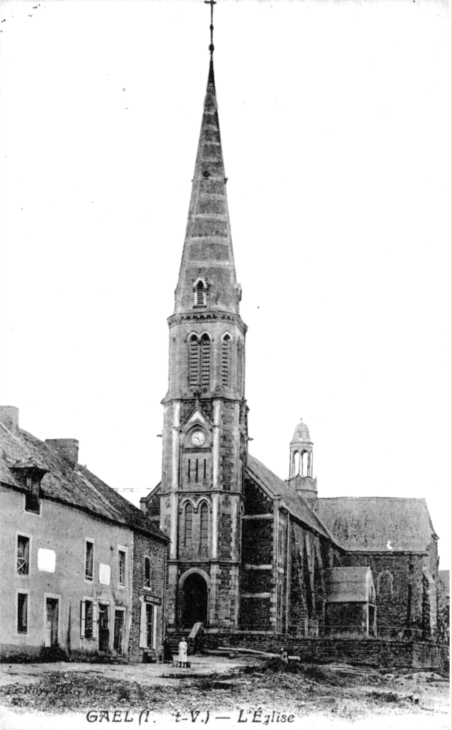 Eglise Saint-Pierre de Gal (Bretagne).