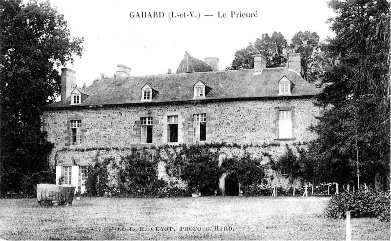 Manoir prioral ou Prieur de Gahard (Bretagne).