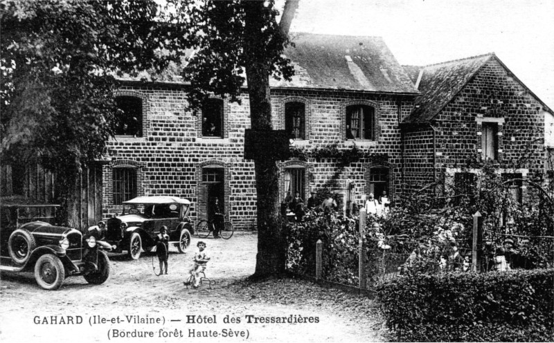 Htel des Tressardires  Gahard (Bretagne).