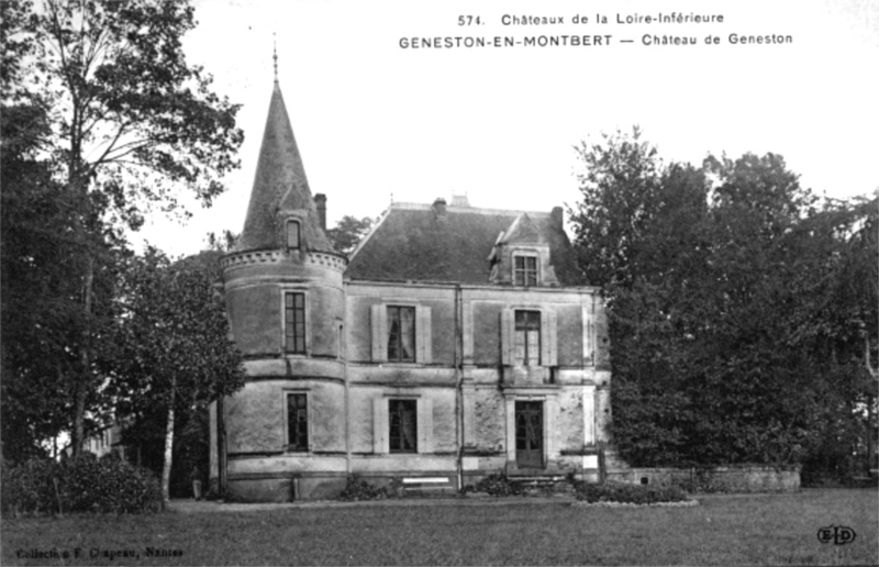 Chteau de Geneston (Bretagne).