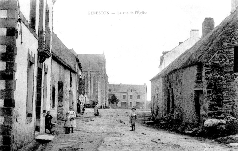 Ville de Geneston (Bretagne).
