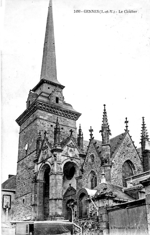 Eglise de Gennes-sur-Seiche (Bretagne).