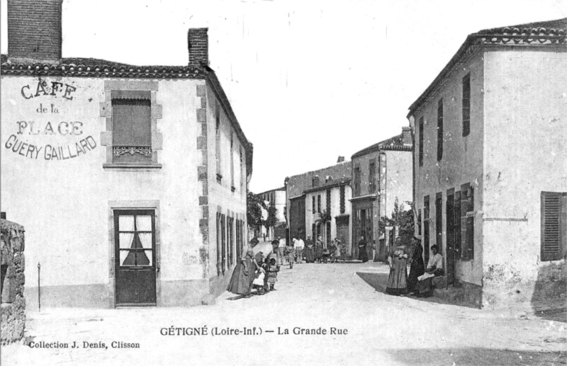 Ville de Gtign (Bretagne).