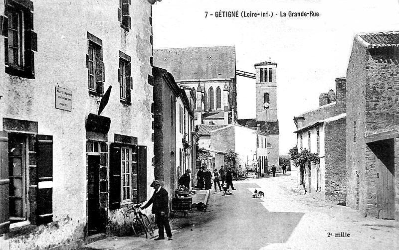 Ville de Gtign (Bretagne).