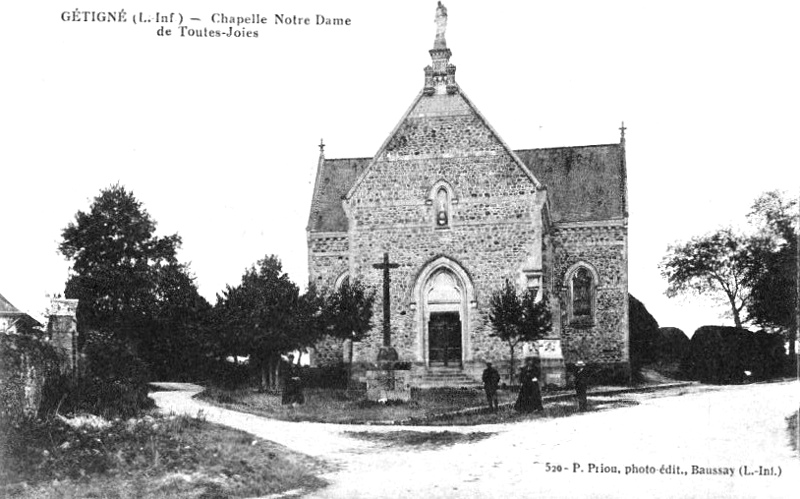 Chapelle Notre-Dame de Toutes Joies  Gtign (Bretagne).
