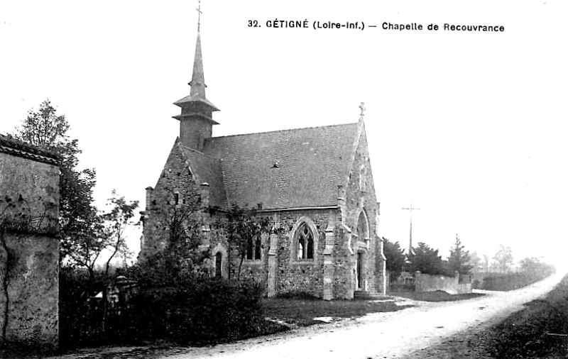 Chapelle de Recouvrance  Gtign (Bretagne).