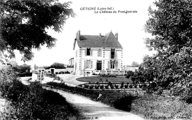 Chteau du Pont-Jenvais  Gtign (Bretagne). 