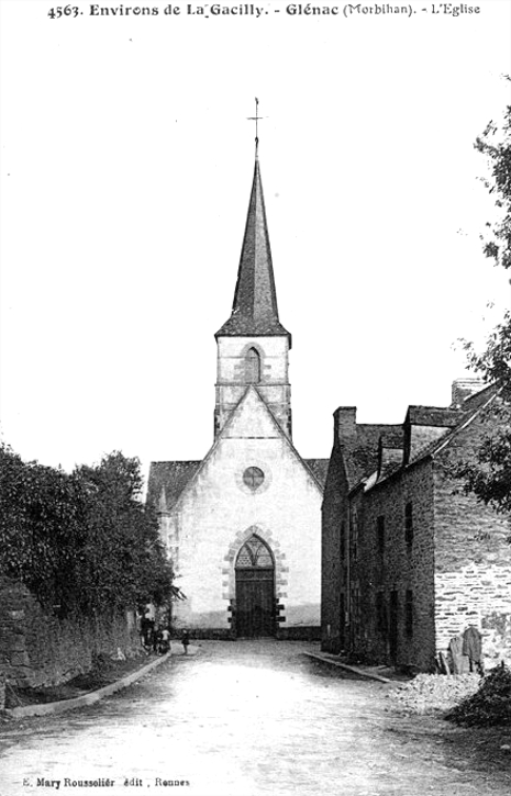 Eglise de Glnac (Bretagne).