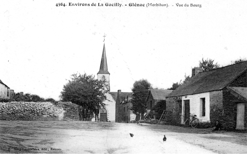 Ville de Glnac (Bretagne).