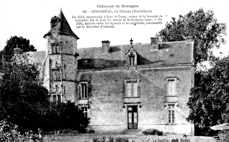 Chteau de Sourdac  Glnac (Bretagne).