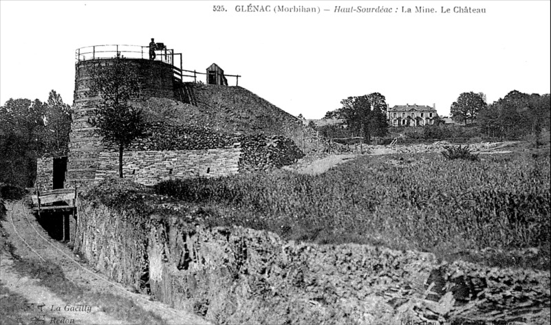 Mines de Glnac (Bretagne).