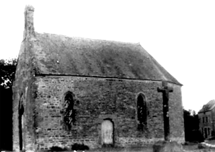 Ville de Gomen (Bretagne) : chapelle Saint-Gwenal.