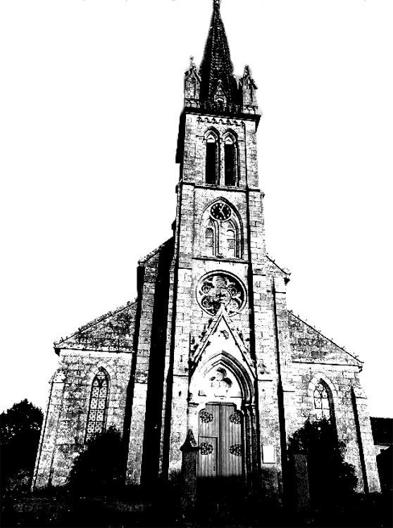 Eglise de Gomen (Bretagne).