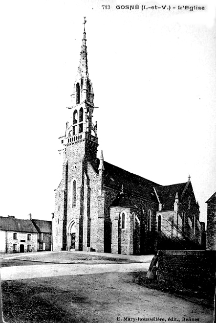 Eglise de Gosn (Bretagne).