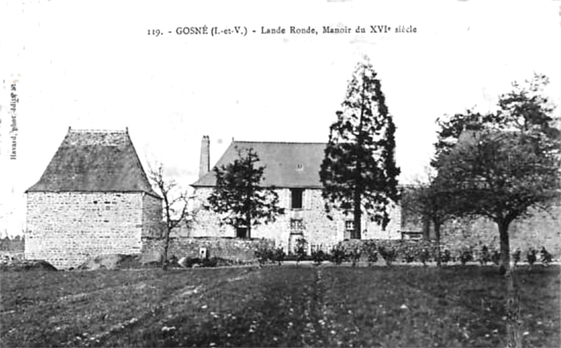 Manoir de Gosn (Bretagne).