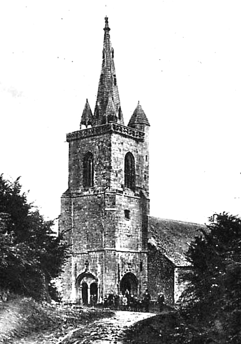 Ville de Goudelin (Bretagne) : chapelle Notre-Dame de l'Isle.
