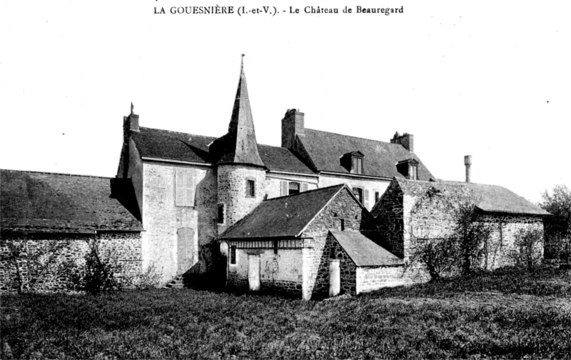 Manoir de la Gouesnire (Bretagne).