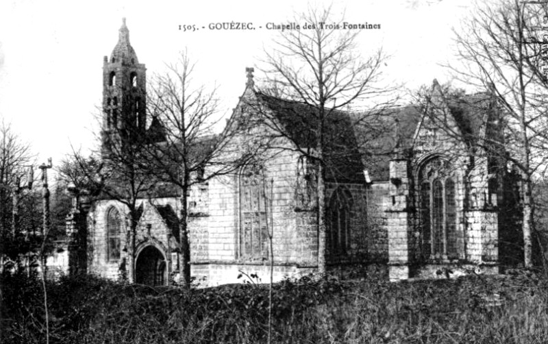 Chapelle de Gouzec (Bretagne).
