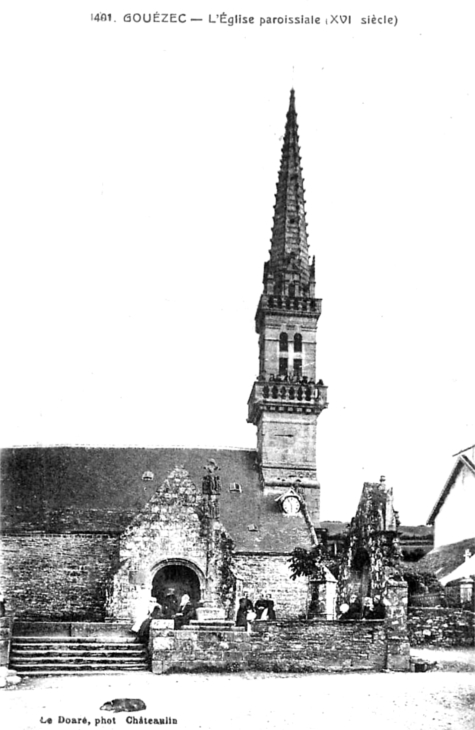 Eglise de Gouzec (Bretagne).