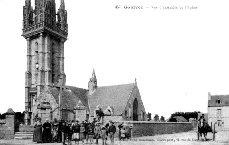 Eglise de Goulven (Bretagne).