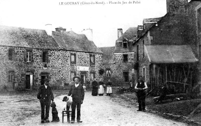Ville du Gouray (Bretagne).