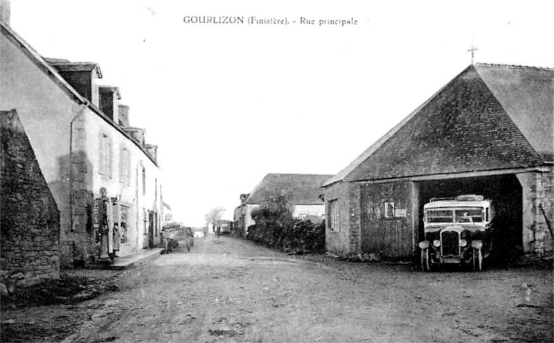 Ville de Gourlizon (Bretagne).