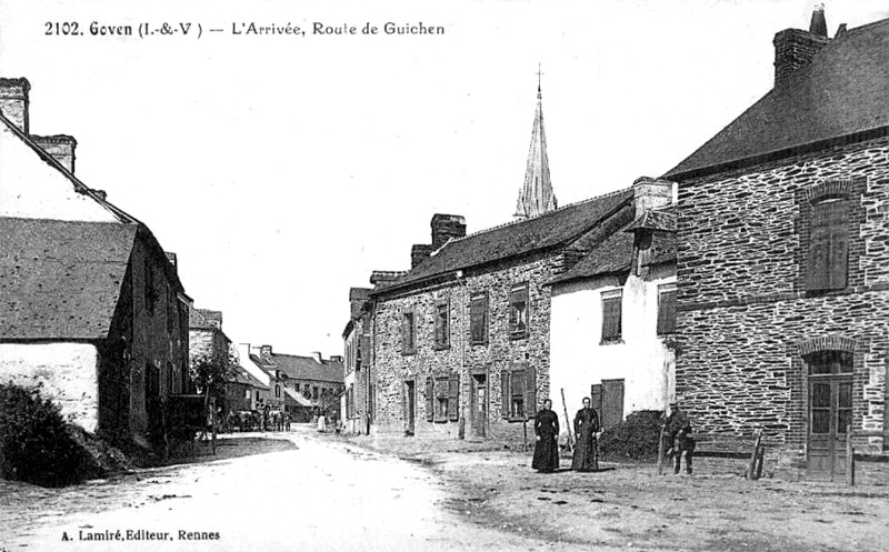 Ville de Goven (Bretagne).