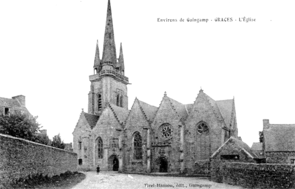 Eglise de Grces (Bretagne). 