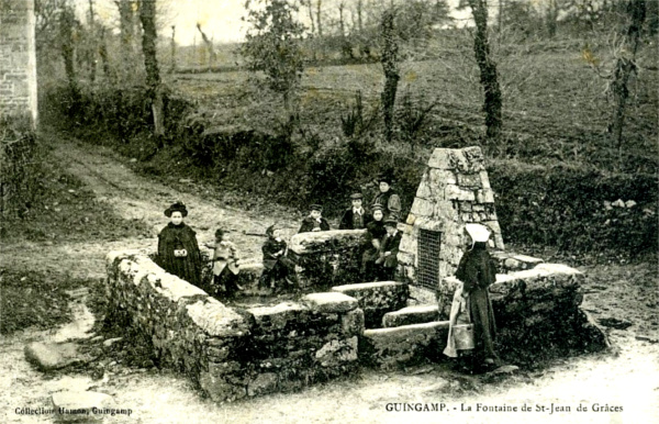 Fontaine de Grces (Bretagne). 