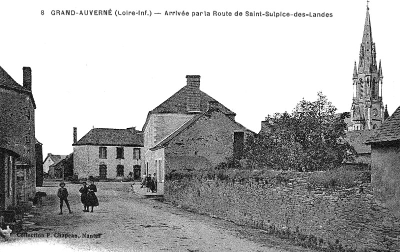 Ville de Grand-Auvern (anciennement en Bretagne).