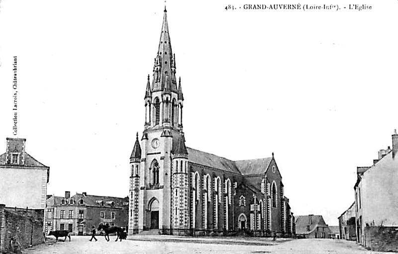 Eglise de Grand-Auvern (anciennement en Bretagne).
