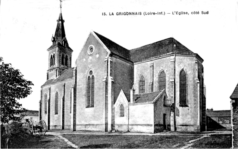 Eglise de Grigonnais (anciennement en Bretagne).