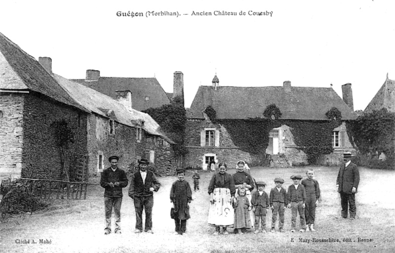 Chteau de Gugon (Bretagne).